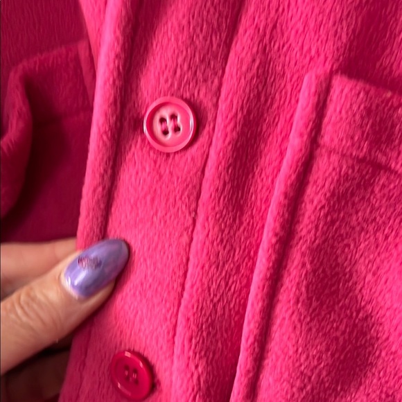 Kids Pink Pajamas with Butterfly Embroidery - Picture 5 of 6